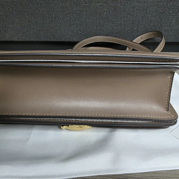 Coach Bandit Shoulder Bag Dark Stone New - Picture 10 of 12